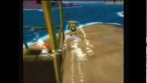 (GC) BfBB: Goo Lagoon Backwards w/o BBB (Spongeglide)