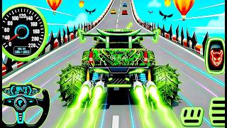 Mega Ramp Monster Car Racing 3D - Extreme Car Stunts -Android Gamepla #MegaRamp #3DGames #CarRacing screenshot 5