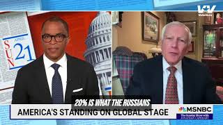 MSNBC - VoteVets Senior Advisor GEN (Ret.) Clark Delivers Chilling Alert On National Security Risks