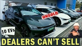 New Electric Cars Piling Up on Dealer Lots in 2024 – Here is the Truth!