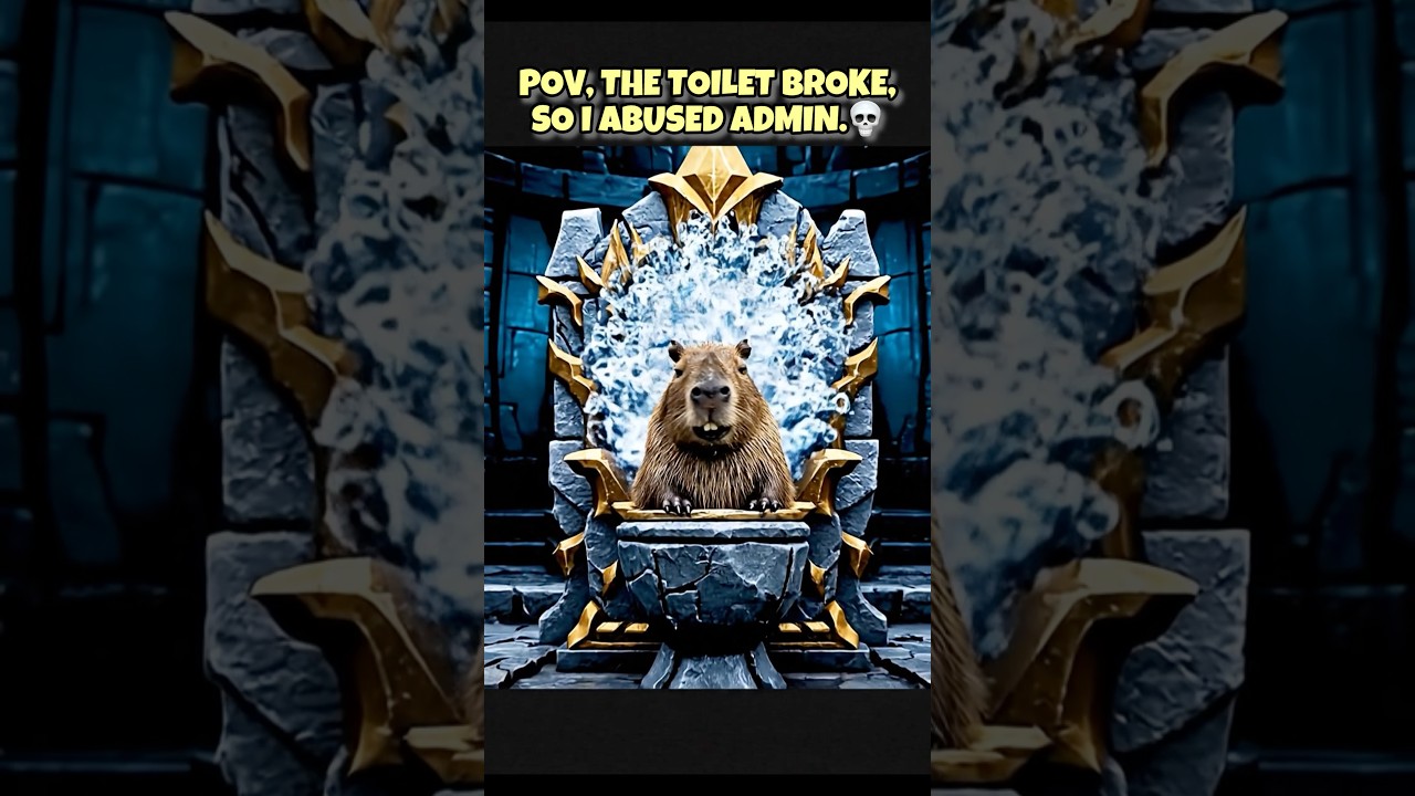 Nibbsy's toilet disaster turned into THIS 💀 