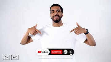 Subscribe Button For YouTube Videos Free After Effects Templates