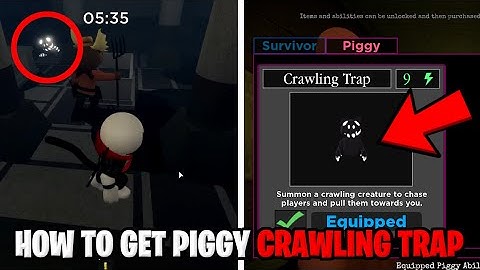 How To Get SECRET PIGGY CRAWLING TRAP in Chapter 9 (Roblox)