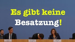 Es gibt keine Besatzung! - Komplette Bundespressekonferenz vom 30. September 2016