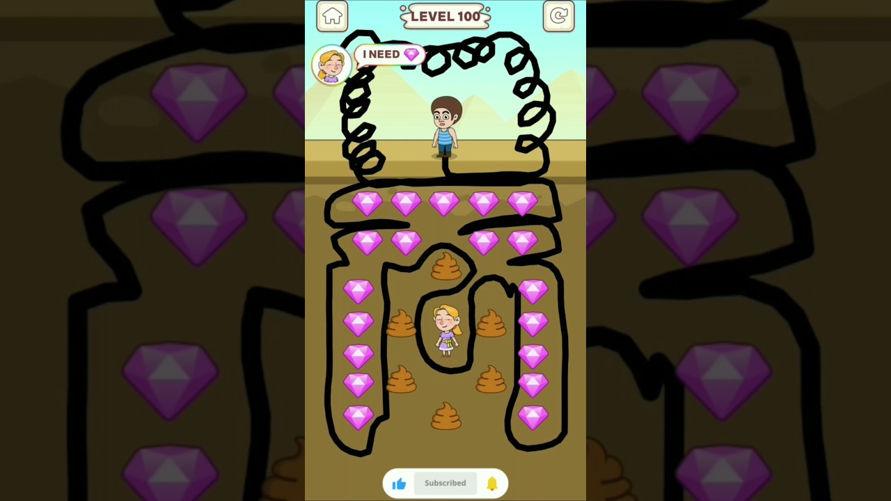 Pull the gold gameplay level 100 | pull the gold level 100 