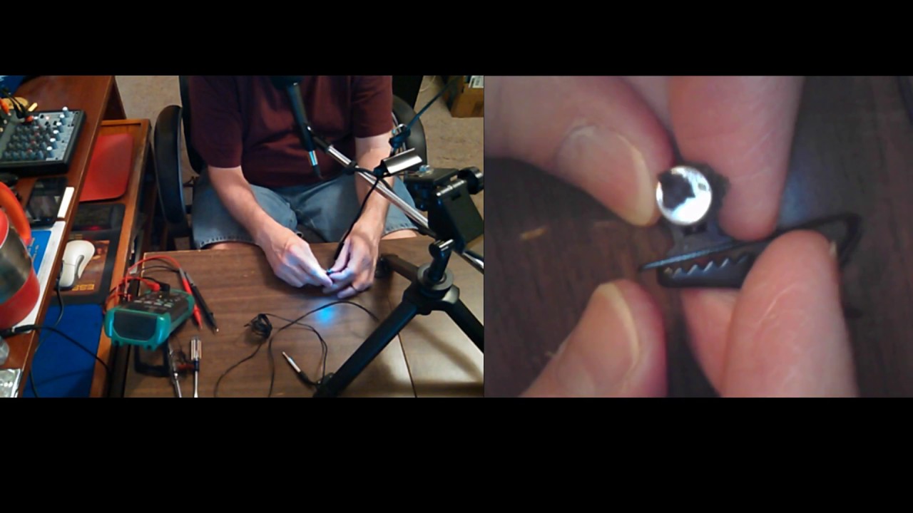 Don Seacue Lapel Mic Fixing Noise Pops Tear Down Assemble Audio Test Pt2 mechanicsburg