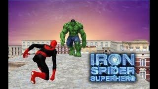 Rope Iron Spider - Flying Superhero | Monster SuperHero Rescue | Android GamePlay video screenshot 5