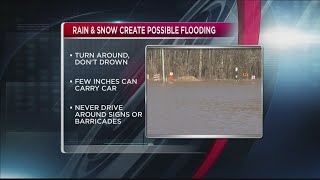 INDOT reminds drivers to avoid flooded roads, highways