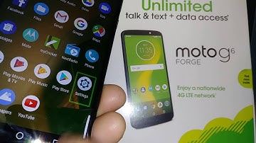 Turn off talkback on Moto g6 Forge Cricket Wireless