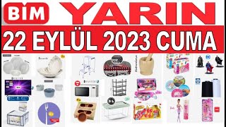 BİM YARIN | BİM 22 EYLÜL 2023 KATALOĞU | AKTÜEL ÜRÜNLER NELER GELİYOR | RESMİ KATALOG
