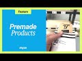 Myze Feature: Premade Products - Solution for the textile printing workflow