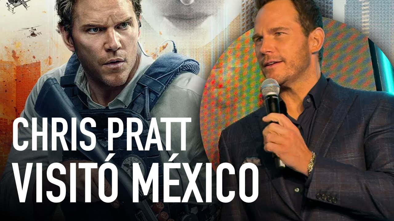 Chris Pratt en México para el estreno de Sin Piedad |  Nación Gamer
