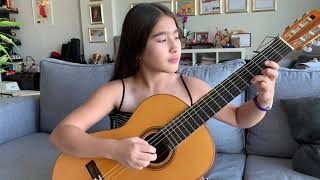 Romance De Amour, Classical Guitar, Stella, 11 years old chords