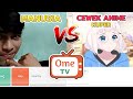 Kaget dan Membagongkan!!! Cewe Virtual Anime Main OME TV!!!!!! (vtuber indonesia)