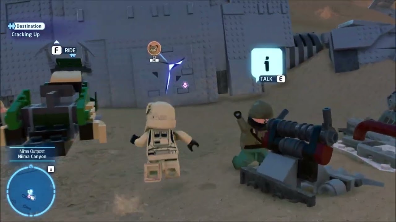Lego SW Saga. Jakku, Niima Outpost "Cracking up"