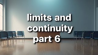 Further Substitution Techniques & Advanced Limits (Sinhala + English) | Part 6