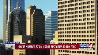OKC is number 87 on list of best cities to try food
