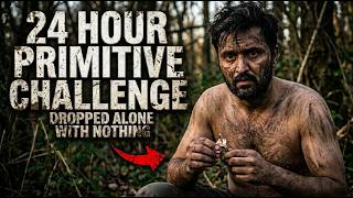 Kael Dropped Alone with Nothing: 24 Hour Primitive Survival Challenge
