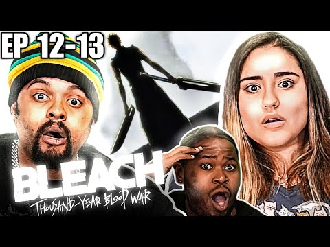 The Battle! Bleach Thousand-Year Blood War Episode 12-13 Reaction Blood