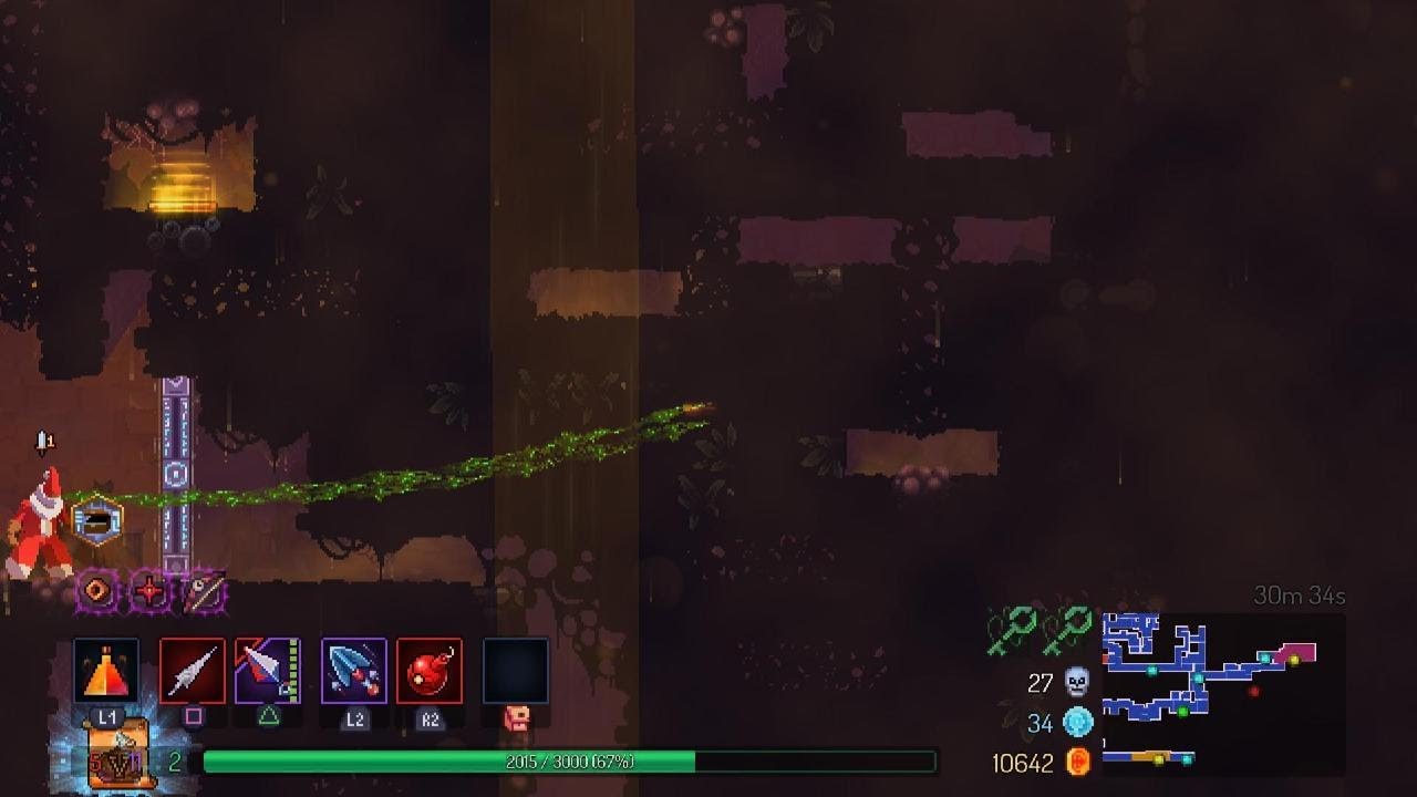 Dead Cells Dead Cells Ancient Sewers secret puzzle area for rare blueprint