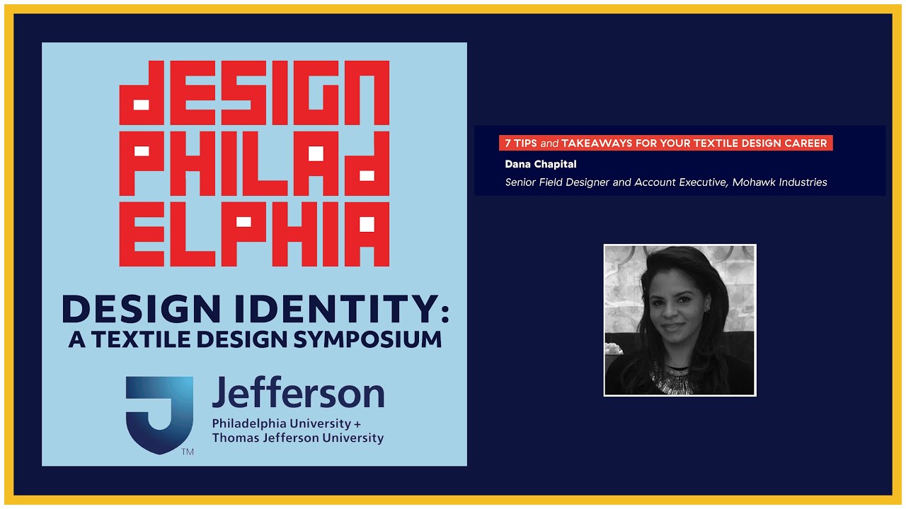 2:30 PM Dana Chapital - Tips and Takeaways for your Textile Design Career