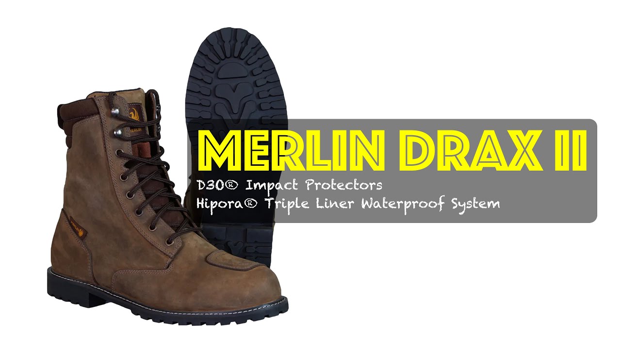 This is How Good a Pair of Bike Boots Can Look. The Merlin Drax II.