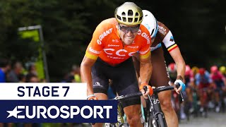 Highlights from stage 7 of the binckbank tour 2019. news #1 sports
destination and #homeofcycling in europe. watch live anytime, anywhere
via eurosp...