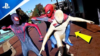 SPIDER-MAN 2 PS5 - SANDMAN BOSS FIGHT (in real life...) screenshot 5