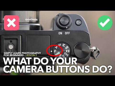 All CAMERA BUTTONS explained 📷 Free Photography for Beginners Course | Jaworskyj