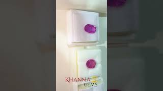 Pricing of Old Burma Ruby explained by Shri Pankaj Khanna Ji