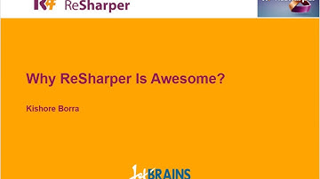 Why Resharper is awesome?