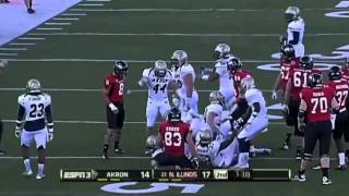10/12/2013 Akron vs Northern Illinois Football Highlights