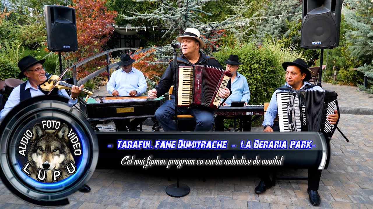 ⁣Taraful Fane Dumitrache la Beraria Park - Cel mai frumos program cu sarbe vechi autentice (Covers)