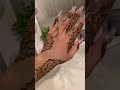 نقش حنة اسواد انيق جدا روعة Arabic Black Henna Design حنة سودانية نقش Shorts Satisfying 