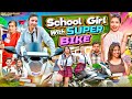 School girls on super bike  girls  super bike   rinki chaudhary