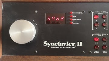 Synclavier II 1980 NED Factory Demo Classical Music Sequence on Synhouse/Synclav.com System