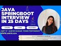 Java FullStack Mock Interview