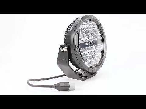 9 inch LED Round Light — Aurora LED lighting video
