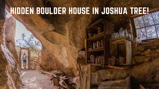 How to find Eagle Cliff Boulder House via Desert Queen Mine Trail in Joshua Tree National Park