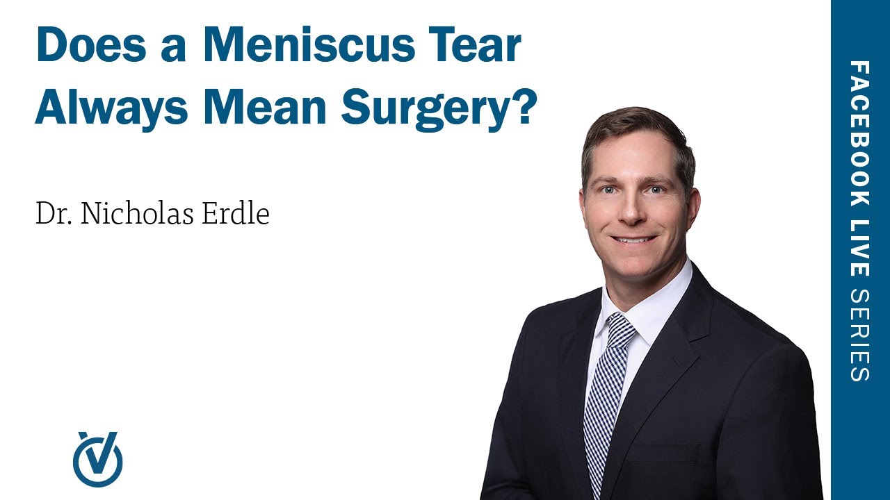 Does a Meniscus Tear Always Mean Surgery?