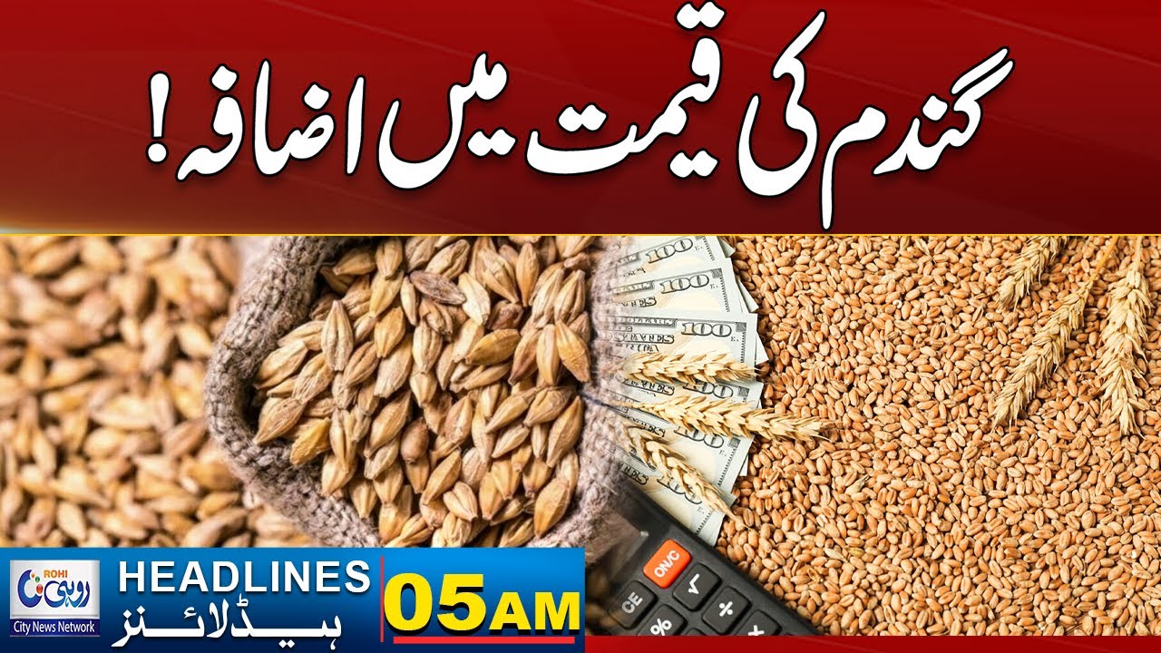 Wheat price Increase l 05AM News Headlines l 04 Jan 2026 l Rohi