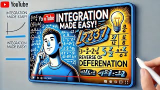 Integration as the Inverse of Differentiation | Basic Integration Explained Simply!
