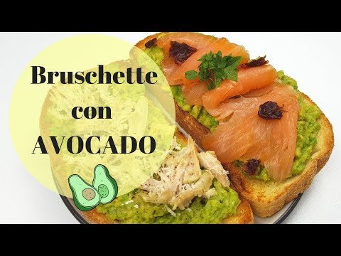 bruschette:-due-idee-con-l'avocado!-|-ricetta---sugardany