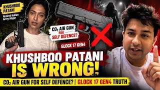 👉 Khushboo Patani Is WRONG! CO₂ Air Gun for Self Defense? | Glock 17 Gen4 Truth #khushboopatani screenshot 5