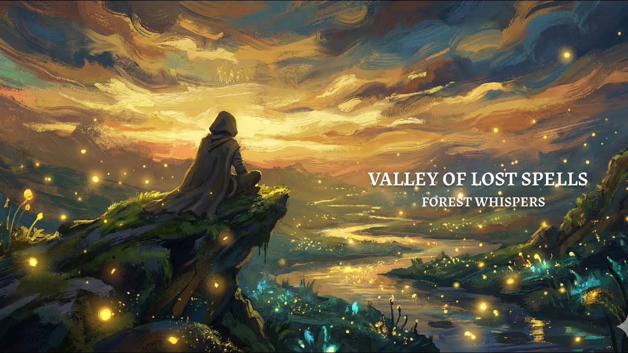 Valley OF Lost Spells _ Relaxing Fantasy Music for Stress Relief & Magical Dreams