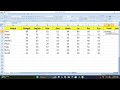 1 no. Class Marksheet In MS Excel 2007