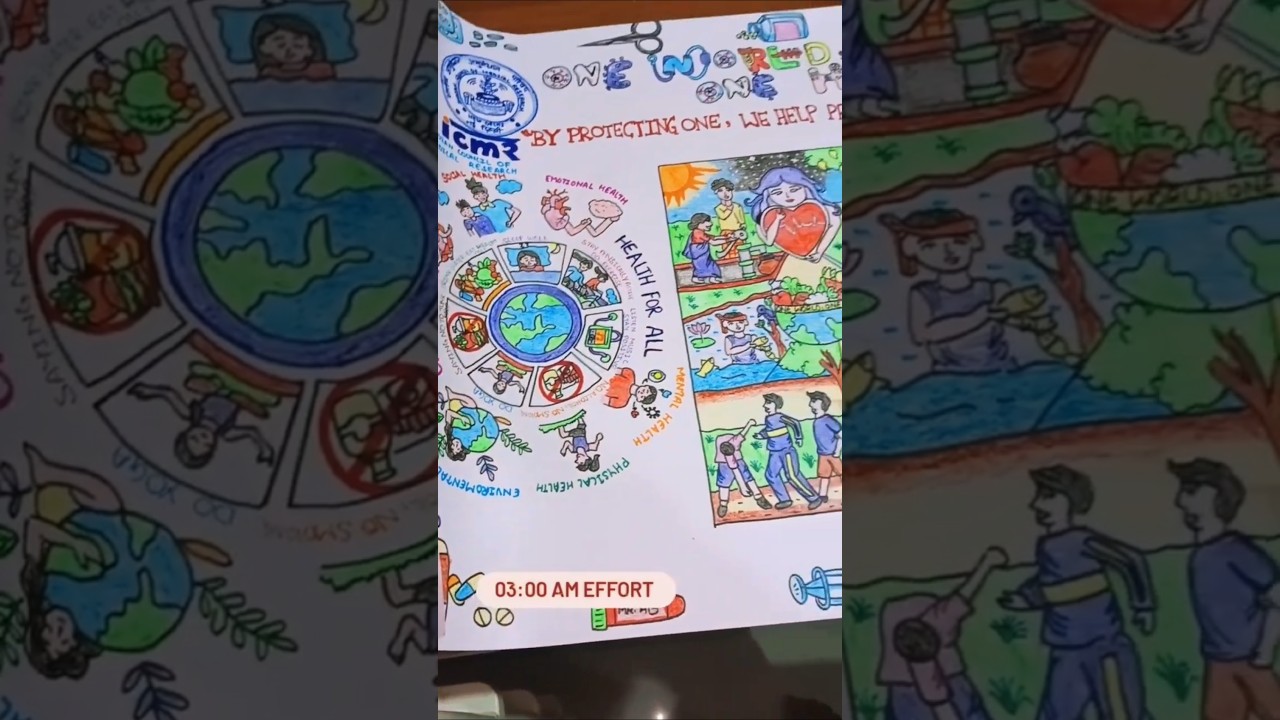 one world one health poster 