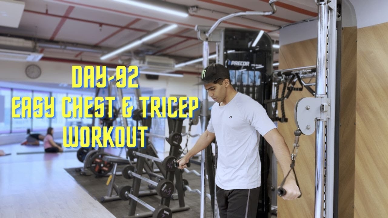 Best Chest and Tricep Workout Day92! YouTube