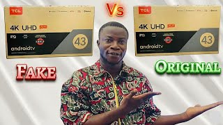 How To Verify A Fake And Original Tcl Tv