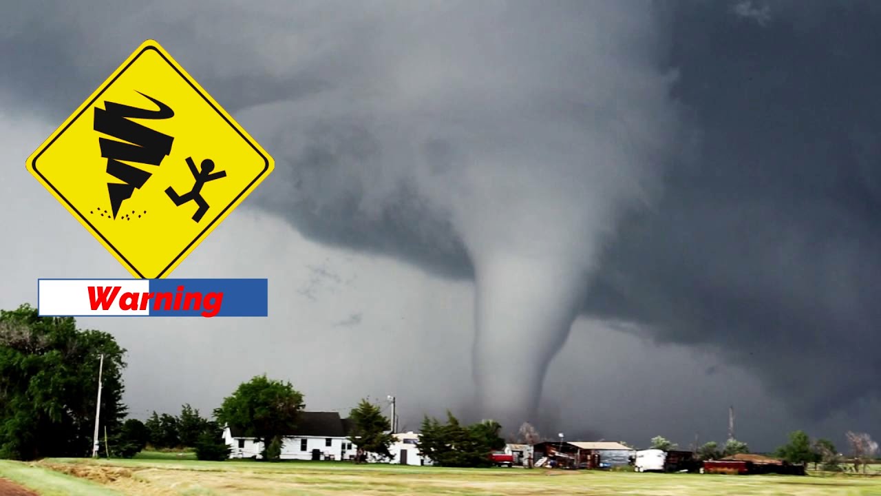 Warning ! Severe storms, damaging tornadoes and giant hail hits USA on ...